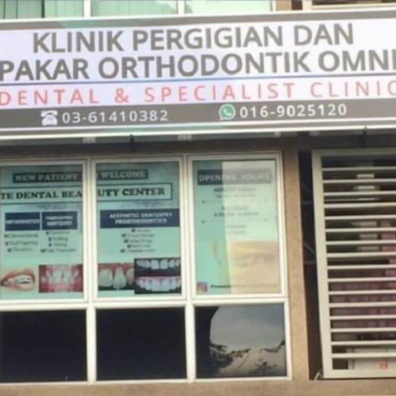 Klinik-Pergigian-Dan-Pakar-Ortodontik-Omni - Klinik gigi di Kota Damansara