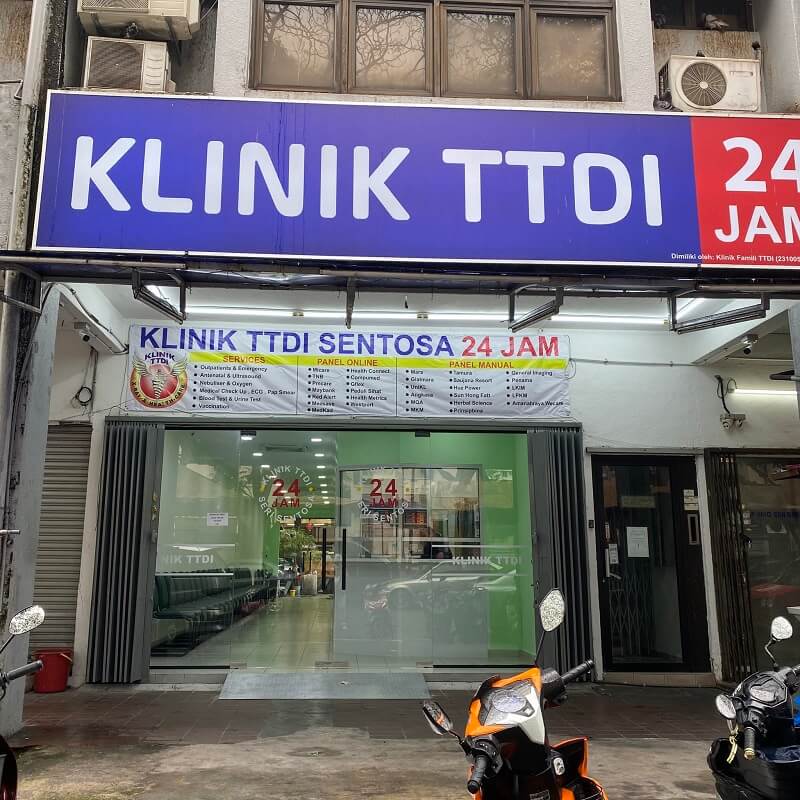 Klinik TTDI Sri Sentosa 24 Jam, klinik 24 jam KL