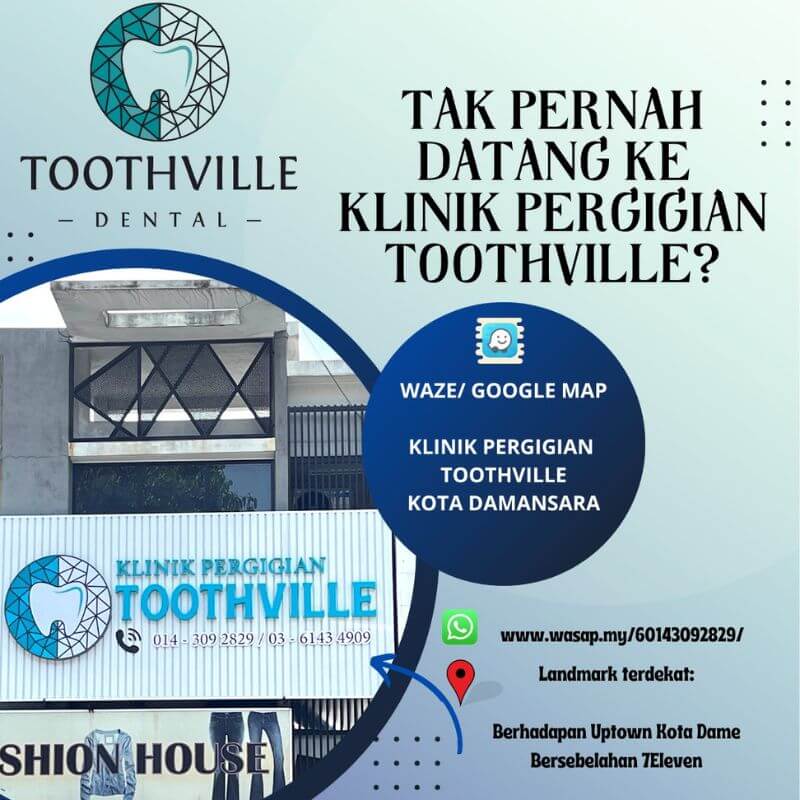 klinik gigi di Kota Damansara - Klinik Pergigian Toothville