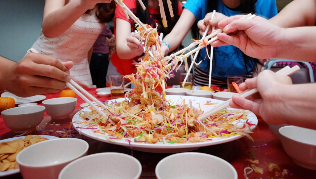 hidangan yee sang