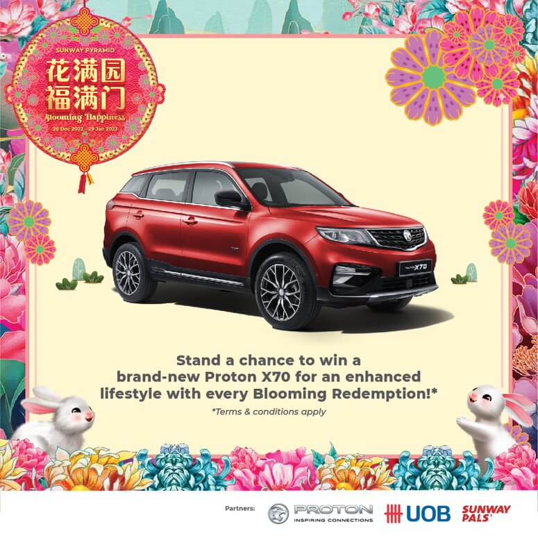 win x70 at blooming happiness sunway pyramid