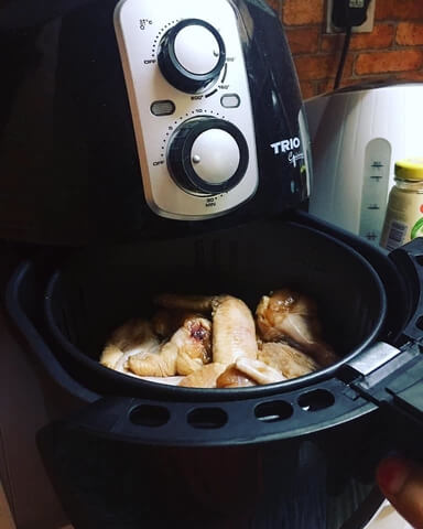 resepi ayam bakar dimasukkan ke dalam air fryer