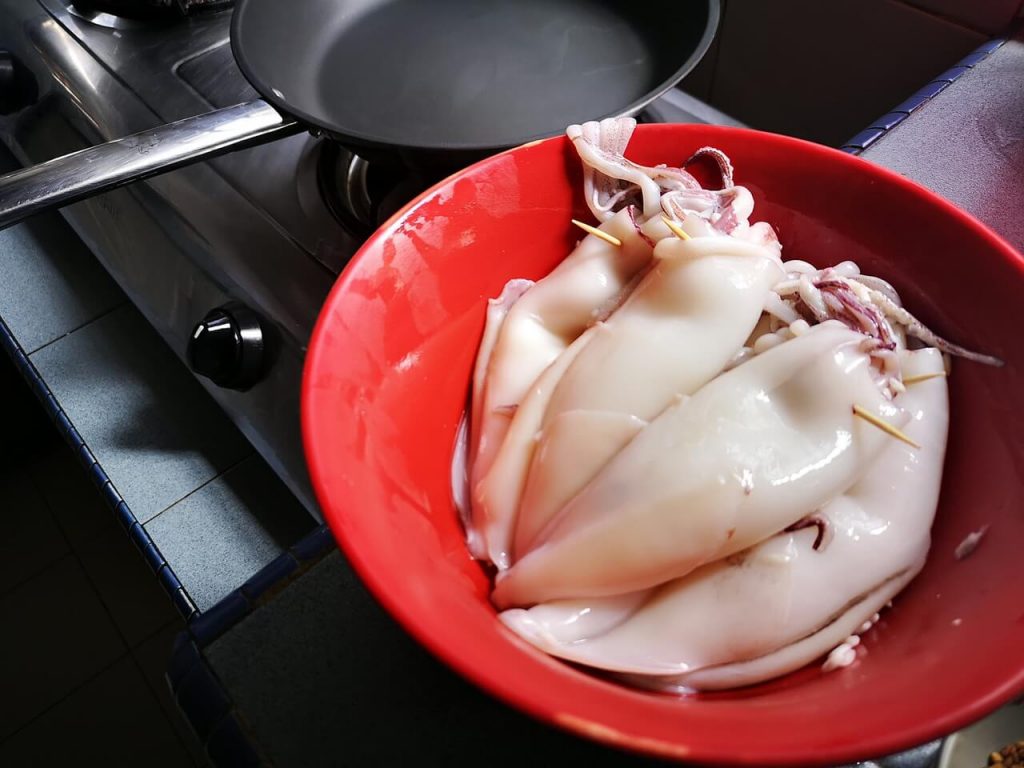 sotong untuk resepi ketupat sotong Terengganu