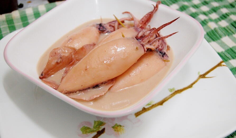 resepi ketupat sotong Terengganu