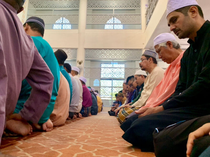 jemaah solat sunat hari raya