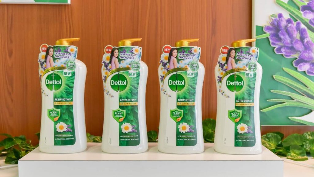 dettol activ-bottany lavendar dan chamomile