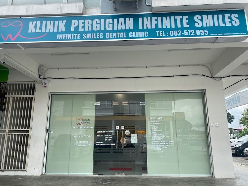 klinik gigi di Kuching - klinik pakar pergigian Infinite Smiles