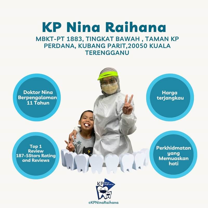 klinik gigi di terengganu - Klinik Pergigian Nina Raihana