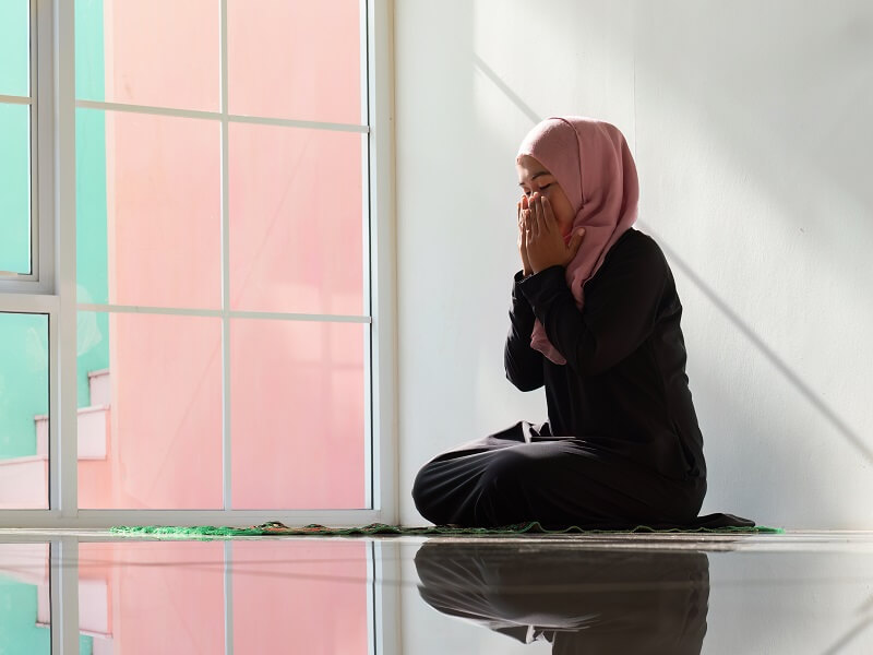 wanita berdoa selepas sujud sahwi