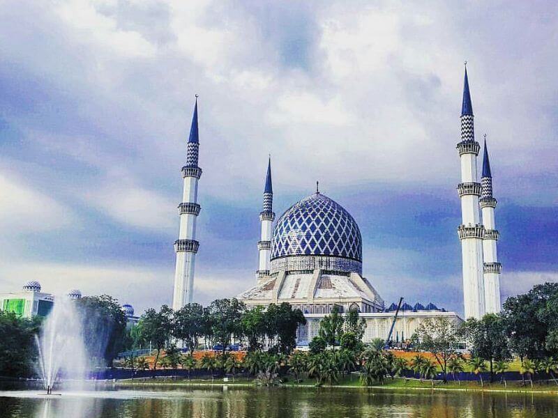 ootd masjid Sultan Salahuddin Abdul Aziz Shah