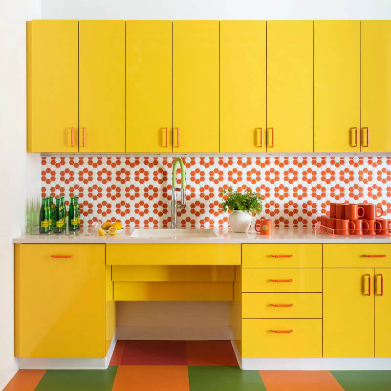 warna kabinet dapur