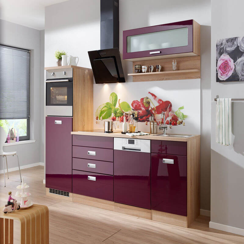 warna kabinet dapur moden
