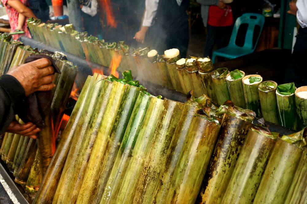 lemang sebagai juadah hari raya