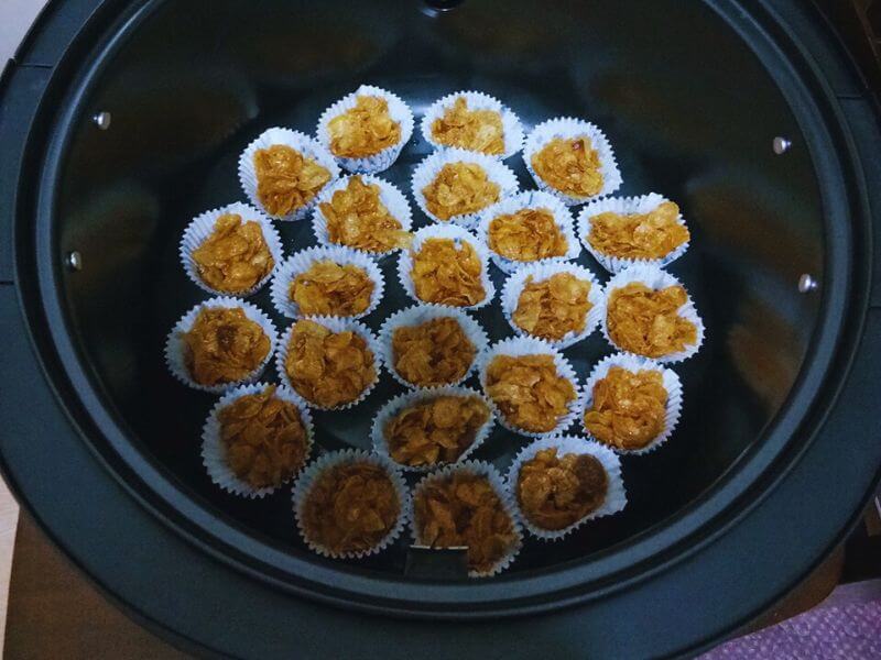 cara rangupkan semula biskut raya yang dah lemau dengan air fryer