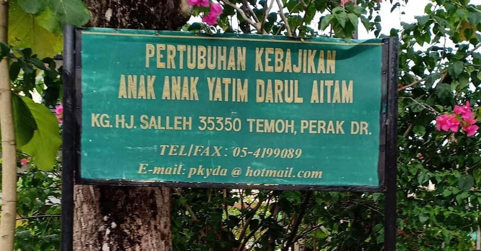 rumah anak yatim perak - Pertubuhan Kebajikan Anak Anak Yatim Darul Aitam