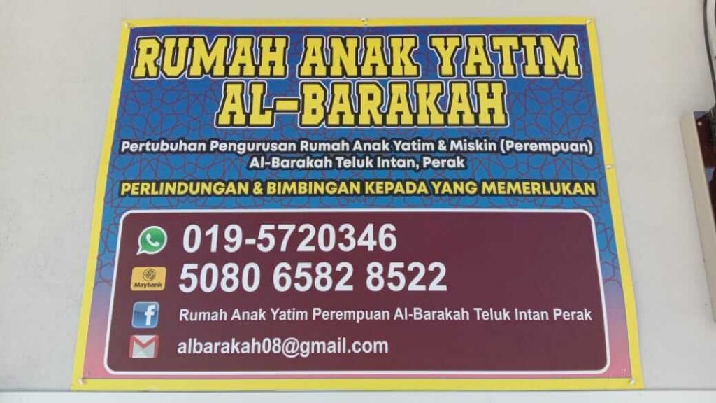 rumah anak yatim perak - rumah anak yatim perempuan al-barakah