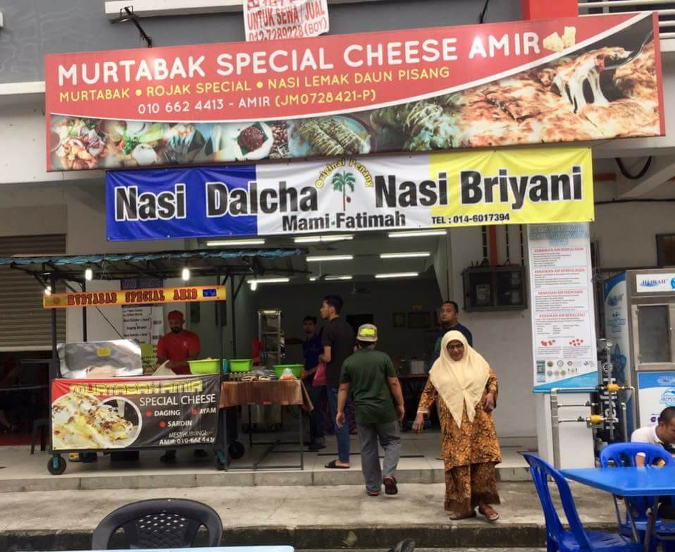 restoran dan tempat menarik pasir gudang, Murtabak Special Cheese Amir
