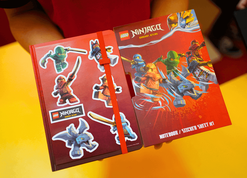 buku nota di LEGO® NINJAGO® Dragon's Rising Sunway Pyramid