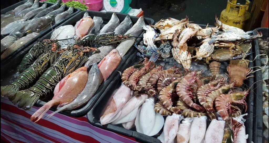 cara pilih makanan laut segar