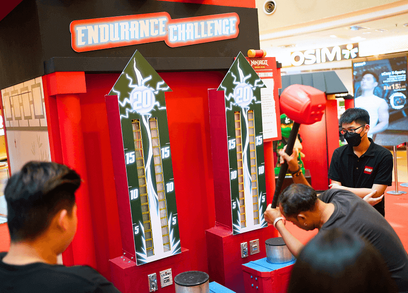 challenge di LEGO® NINJAGO® Dragon's Rising Sunway Pyramid