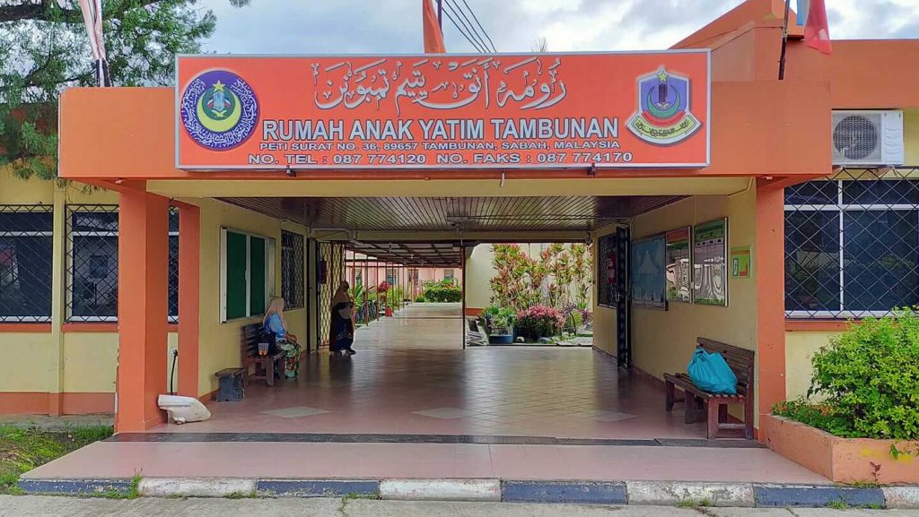 Rumah Anak Yatim Tambunan, rumah anak yatim di Sabah