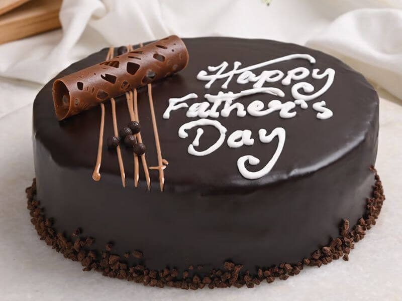 kek hari bapa - black choco cake 