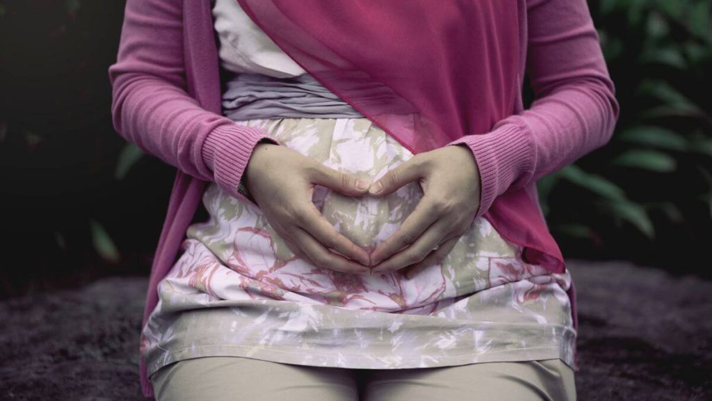 cara solat duduk ibu mengandung