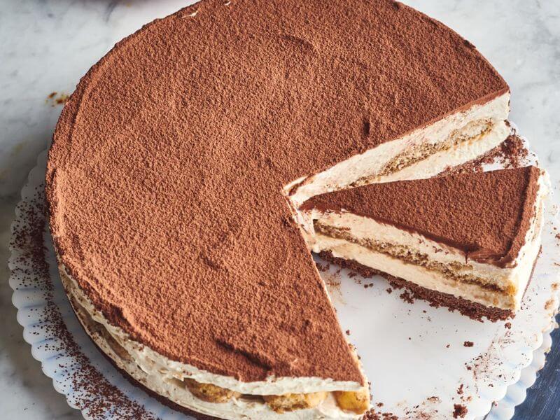 kek hari bapa - tiramisu cake 