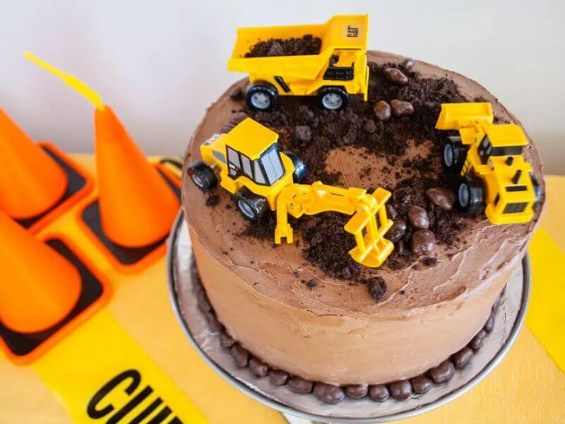 kek hari bapa - truck cake 