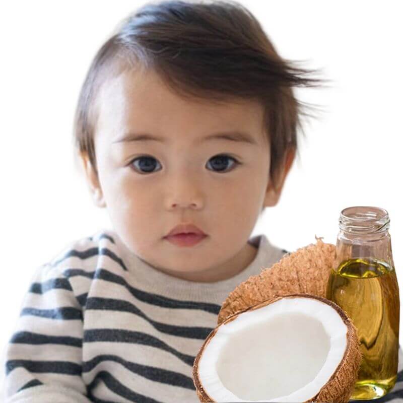 minyak melebatkan rambut bayi