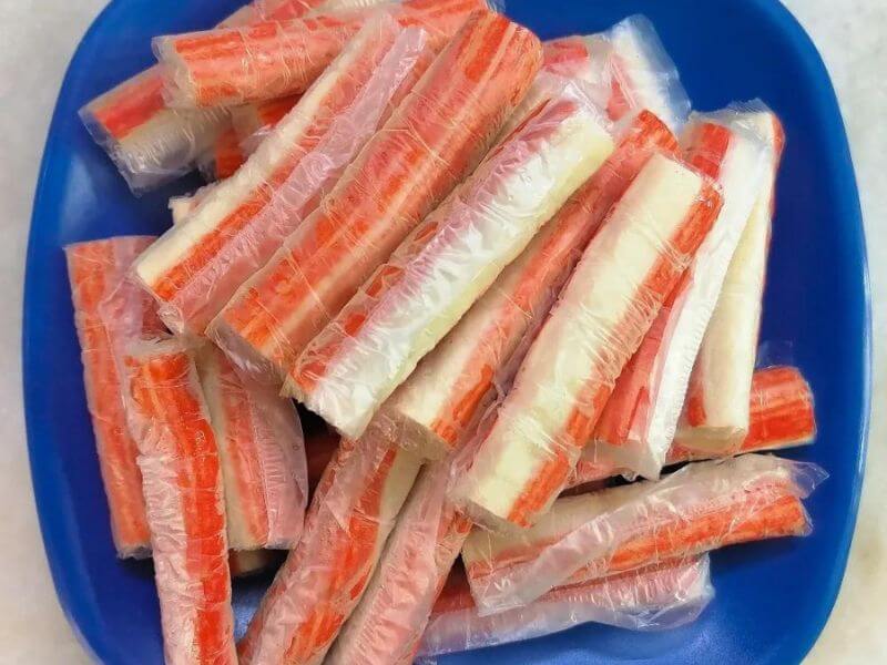 popia cheese - crab stick