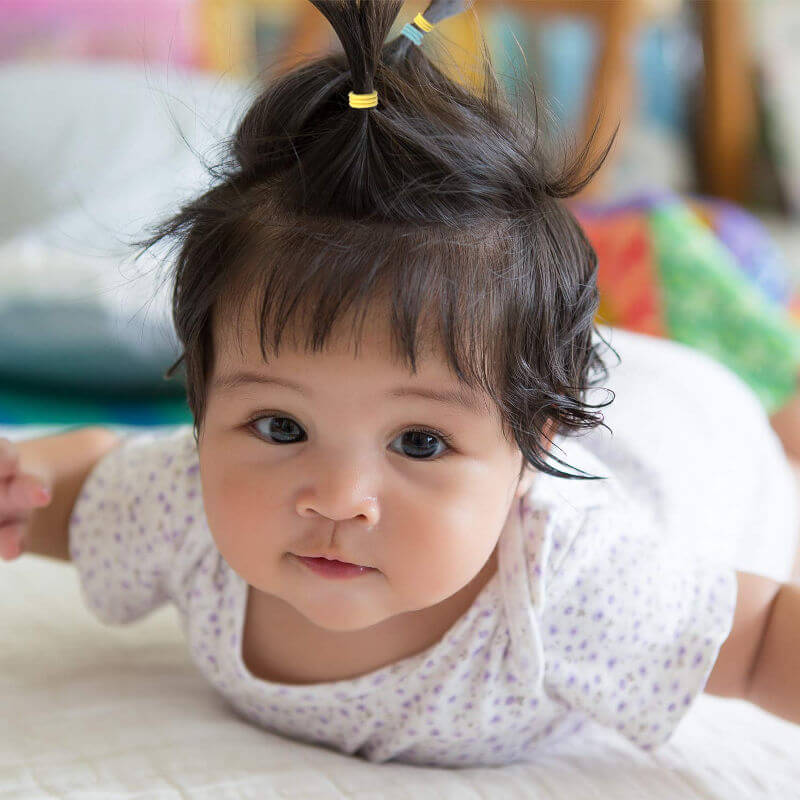 cara untuk melebatkan rambut bayi