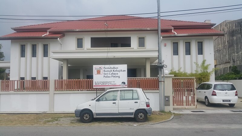 Rumah Kebajikan Seri Cahaya Pulau Pinang, rumah anak yatim Penang