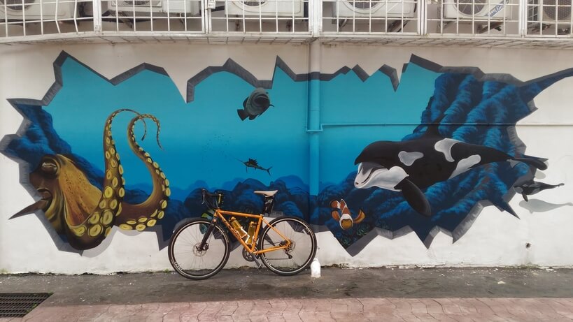 tempat menarik di Tanjung Malim, street art