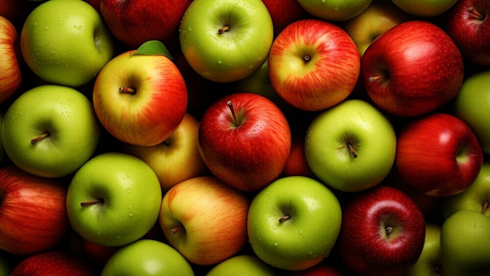 epal merah epal hijau