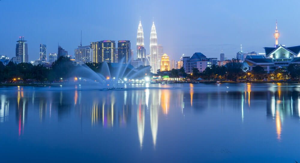 meraikan kemerdekaan di Taman Tasik Titiwangsa