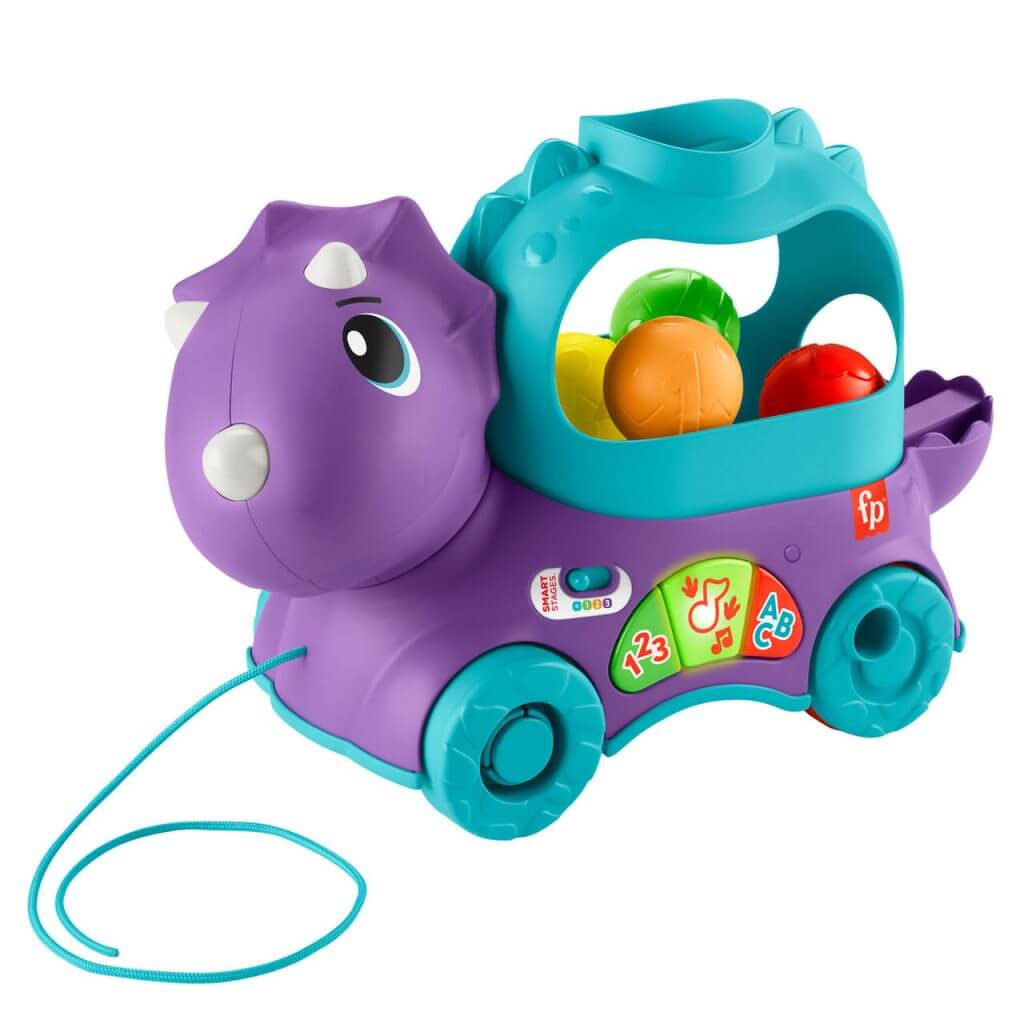 Fisher-Price® Poppin Triceratops Dinosaur