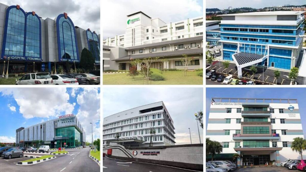 hospital bersalin swasta di Johor