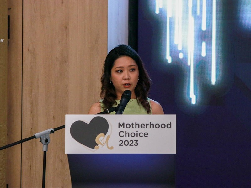 CEO, Petrina Goh for motherhood choice award 2023