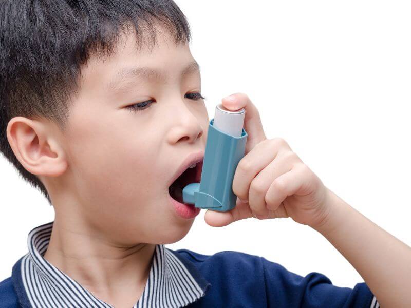 jerebu - kanak-kanak asma