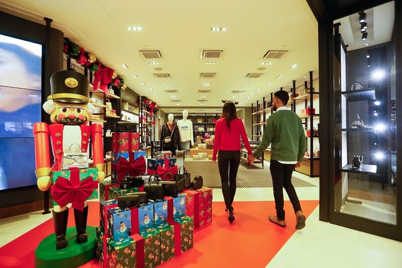 Customers entering COACH at Sunway Pyramid