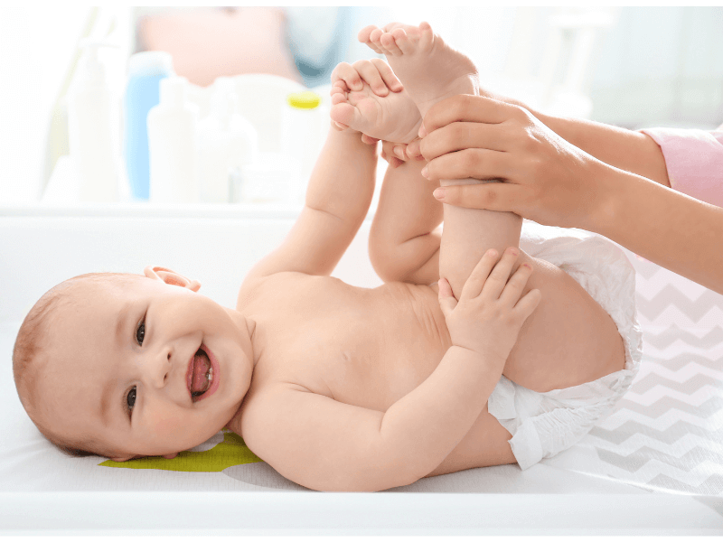 cara hilangkan sembelit bayi baru lahir dengan senaman yang sesuai