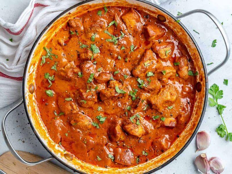 butter chicken - ayam mantega India Utara