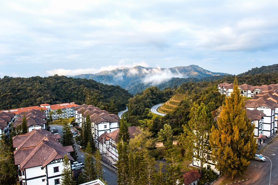 suasana musim sejuk - Cameron Highland