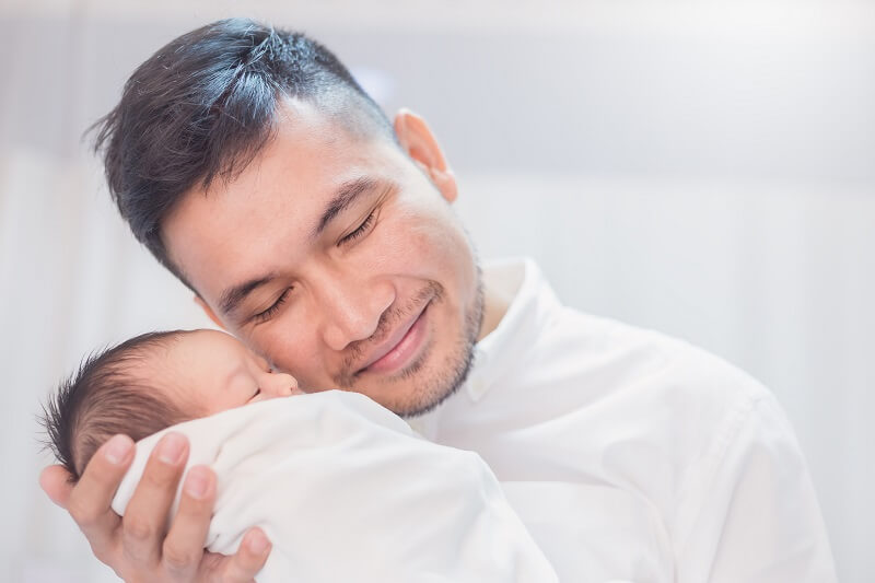 peranan bapa untuk bayi baru lahir