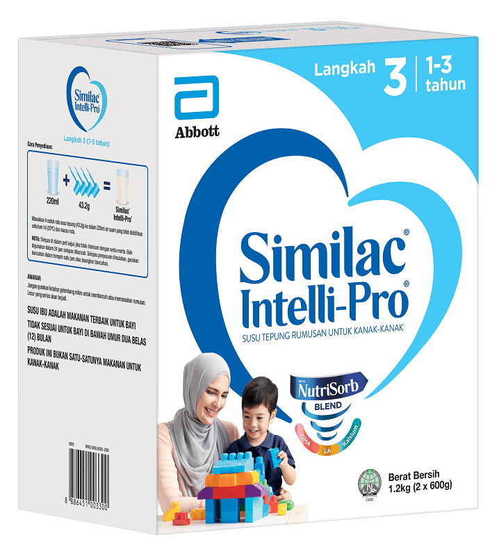 Similac® Intelli-Pro® Langkah 1-3