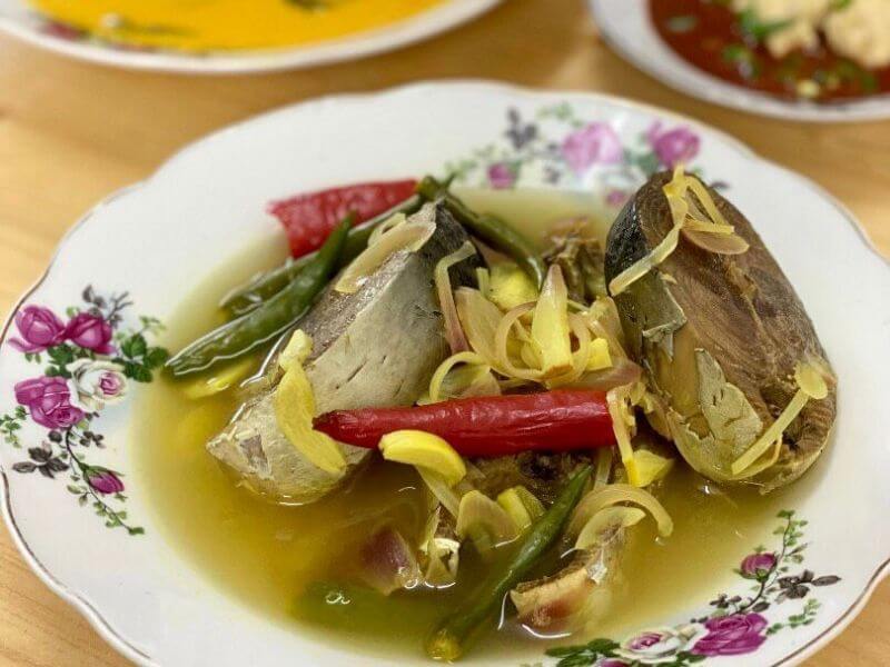 menu sahur express - resepi sahur ikan singgang