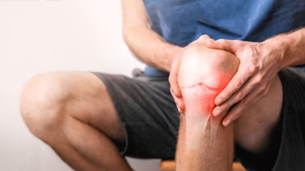 lelaki dengan masalah osteoartritis lutut