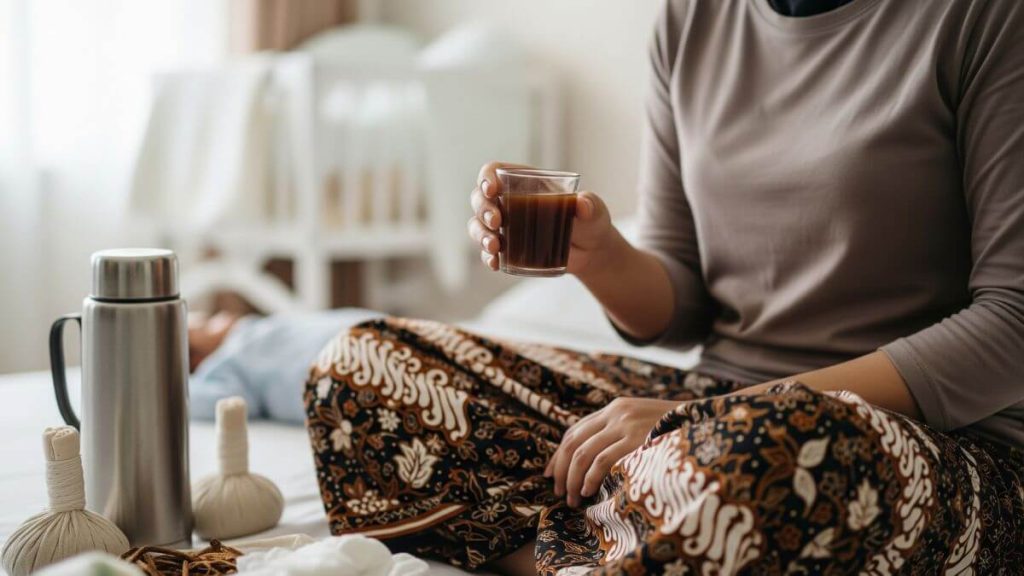 ibu berpantang bahaya makan jamu