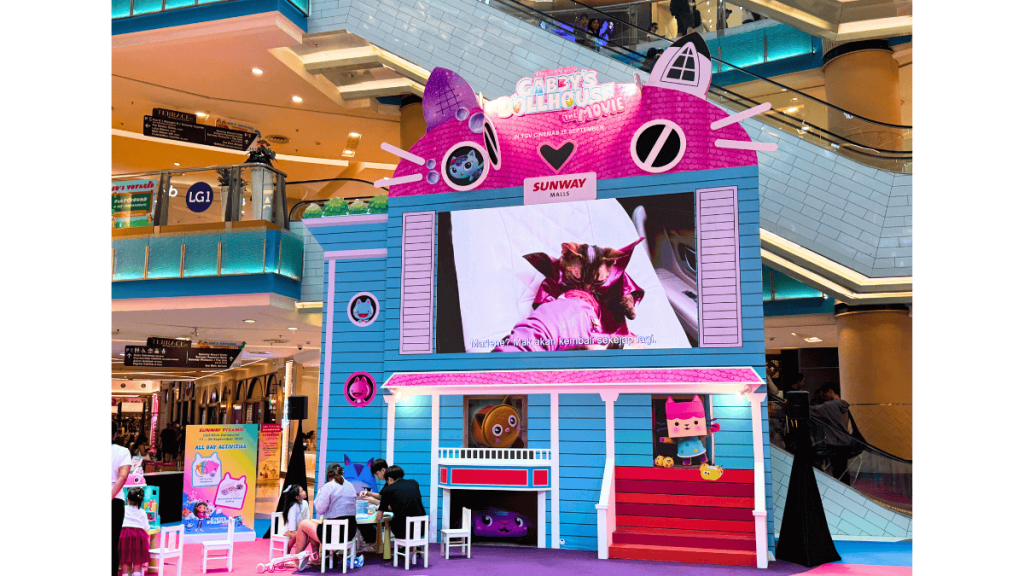 Gabby Dollhouse Sunway Pyramid